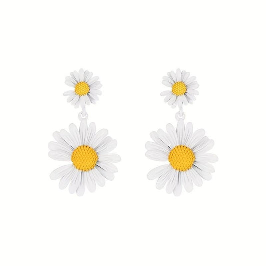 Small Daisy Earrings Joker Flower Earrings