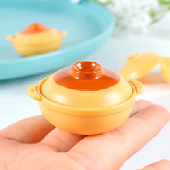 Dollhouse Kitchen Pot Simulation Casserole Food Toy Props Toy Accessories