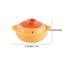 Dollhouse Kitchen Pot Simulation Casserole Food Toy Props Toy Accessories