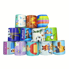 12pcs Professional Slap Hand Rings Children's Party Decorations