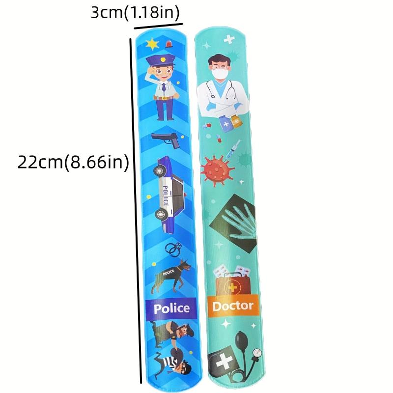 12pcs Professional Slap Hand Rings Children's Party Decorations
