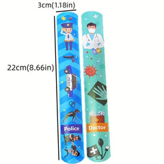 12pcs Professional Slap Hand Rings Children's Party Decorations