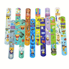 12pcs Professional Slap Hand Rings Children's Party Decorations
