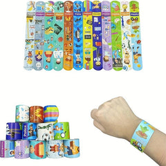 12pcs Professional Slap Hand Rings Children's Party Decorations