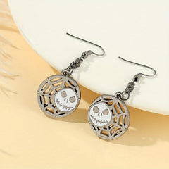 Christmas Gothic Party Skull Earrings