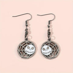 Christmas Gothic Party Skull Earrings