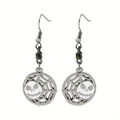 Christmas Gothic Party Skull Earrings