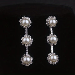 Sparkling Rhinestone Bridal Jewelry Set