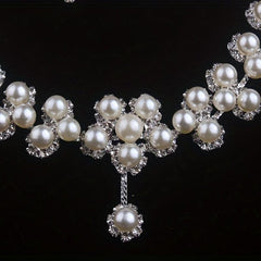 Sparkling Rhinestone Bridal Jewelry Set