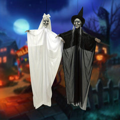 Scary Hanging Ghost Halloween Prop