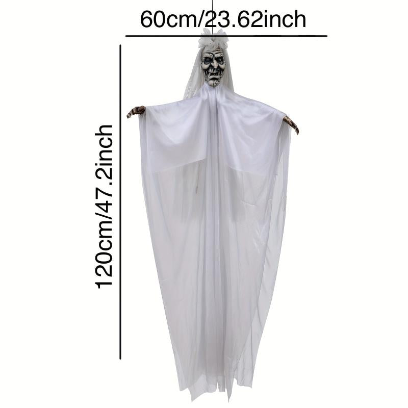 Scary Hanging Ghost Halloween Prop