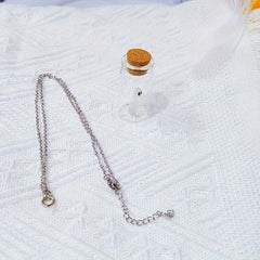 Mini Ghost Necklace Halloween Glow In The Dark Pendant