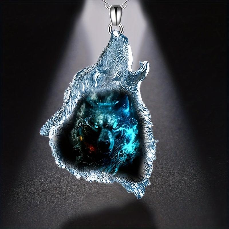 Geometric Triangle Crystal Pendant Necklace for Kids