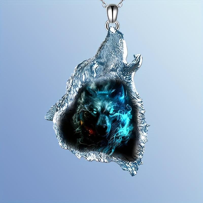 Geometric Triangle Crystal Pendant Necklace for Kids