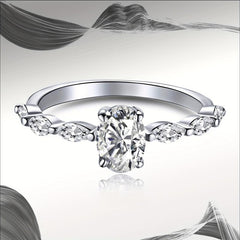 Zircon Engagement Wedding Ring Female Jewelry