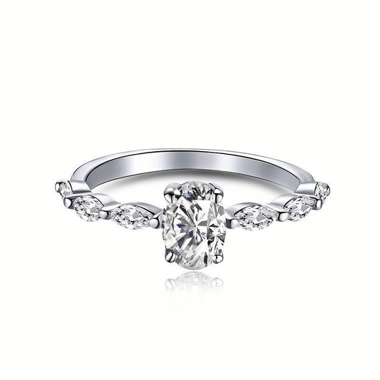 Zircon Engagement Wedding Ring Female Jewelry