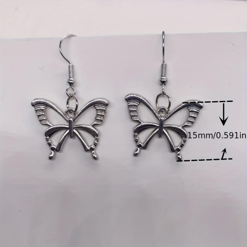 Vintage Hollow Out Butterfly Earrings Women's Earrings
