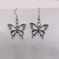 Vintage Hollow Out Butterfly Earrings Women's Earrings