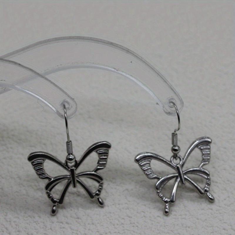 Vintage Hollow Out Butterfly Earrings Women's Earrings