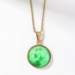 6 Starry Sky Luminous Steel Pendants + Necklace - Brightest Star