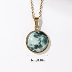 6 Starry Sky Luminous Steel Pendants + Necklace - Brightest Star