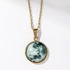 6 Starry Sky Luminous Steel Pendants + Necklace - Brightest Star