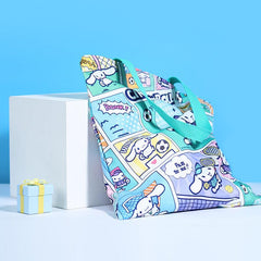 Manga Wind Canvas Bag Student Handbag Shoulder Bag Large Capacity
