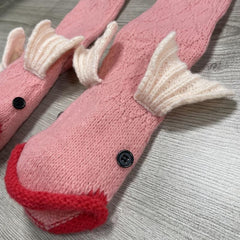 Adorable 3D Red Carp Floor Socks