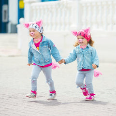 Pig Nose Ears Tail Set Halloween Costume Accessories Pink
