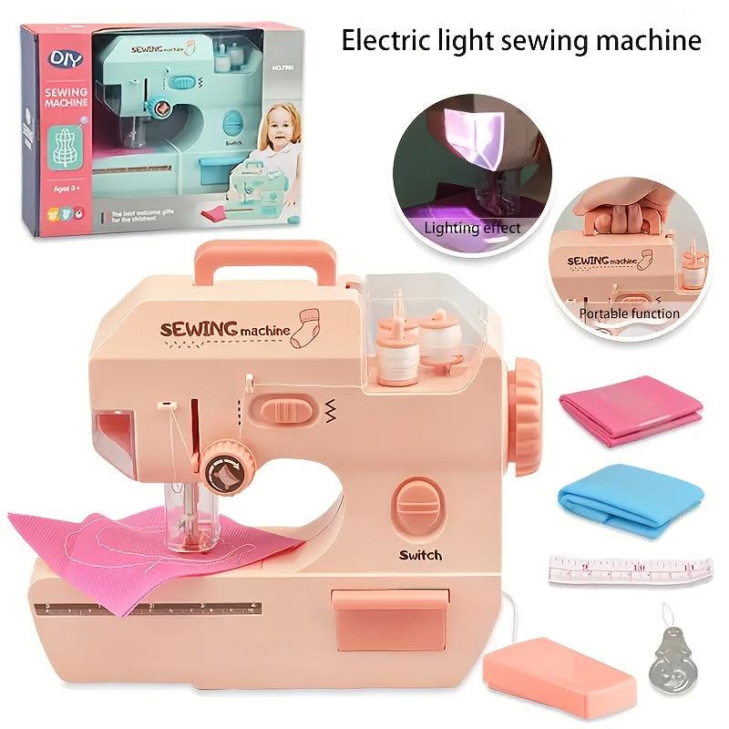 Portable Mini Sewing Machine with Night Light for Beginners and Children