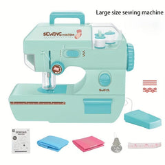 Portable Mini Sewing Machine with Night Light for Beginners and Children