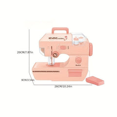 Portable Mini Sewing Machine with Night Light for Beginners and Children