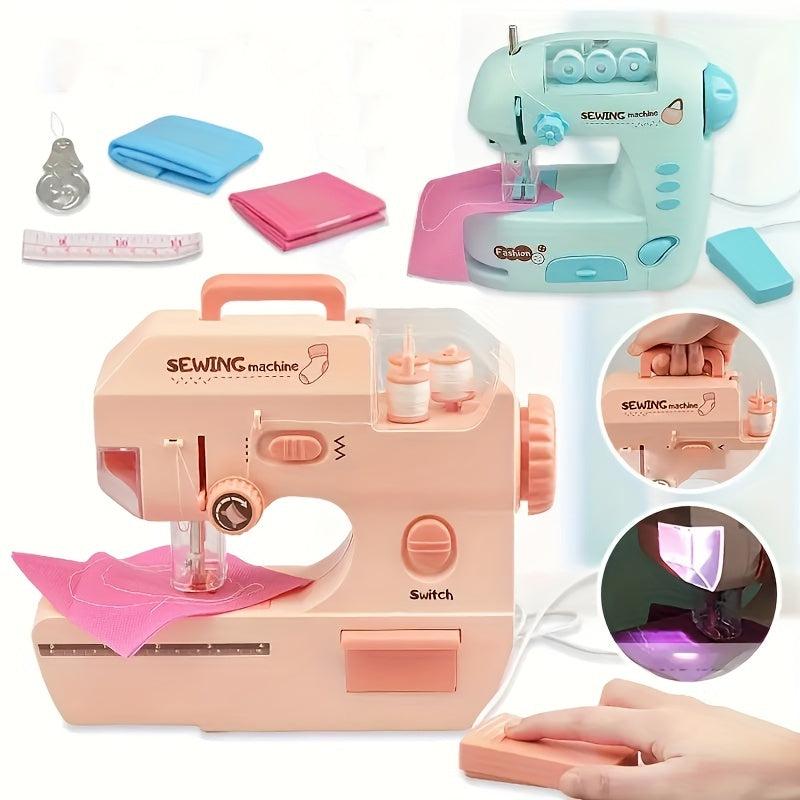 Portable Mini Sewing Machine with Night Light for Beginners and Children