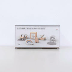 DIY Mini Wooden Kids House Furniture Set