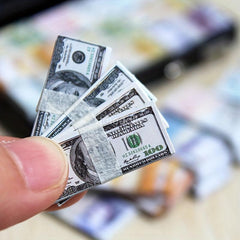 Mini Doll Money Mini Dollar Bill Model Toys Dollhouse Accessories Surprise Gift