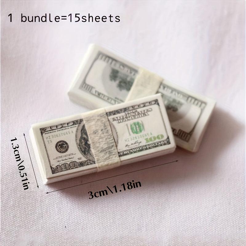 Mini Doll Money Mini Dollar Bill Model Toys Dollhouse Accessories Surprise Gift