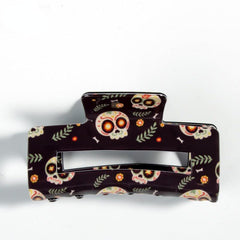 Women Halloween Gothic Pumpkin Skull Hairpin