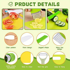 Kids Plastic Fruit Cake Toy Set for Birthday