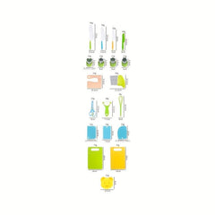 Kids Plastic Fruit Cake Toy Set for Birthday