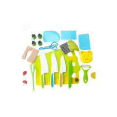 Kids Plastic Fruit Cake Toy Set for Birthday