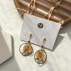 Vintage Geometric Statement Earrings