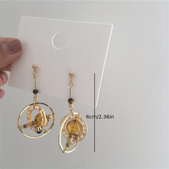 Vintage Geometric Statement Earrings
