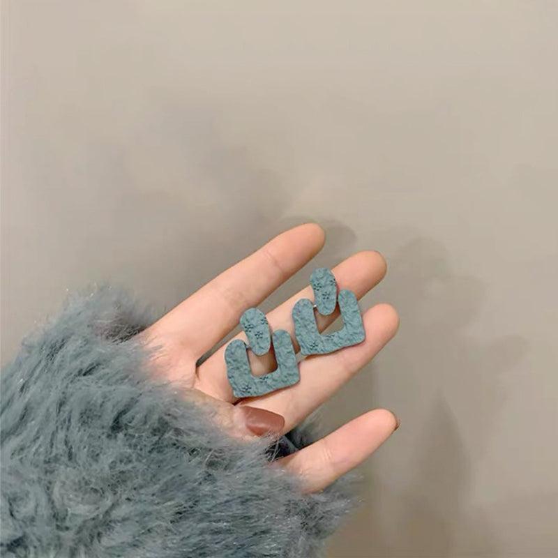 Flower Texture Earrings Sweet Earrings For Girls Halloween Gift