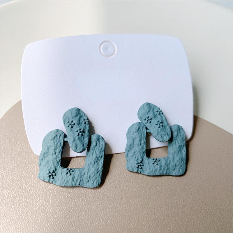 Flower Texture Earrings Sweet Earrings For Girls Halloween Gift