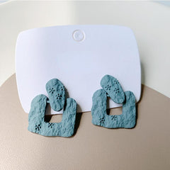Flower Texture Earrings Sweet Earrings For Girls Halloween Gift
