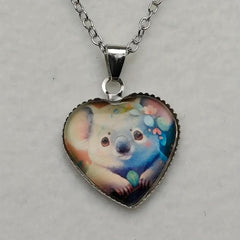 Koala Bear Necklace Pendant Necklace Kids Holiday Gift
