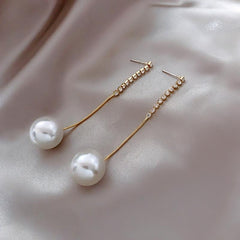 Tassel Earrings Net Celebrity Long Earrings for Women