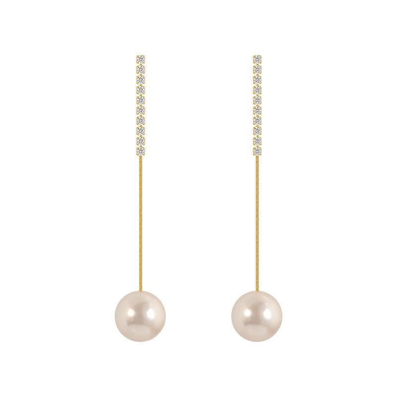 Tassel Earrings Net Celebrity Long Earrings for Women