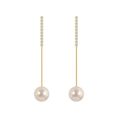 Tassel Earrings Net Celebrity Long Earrings for Women