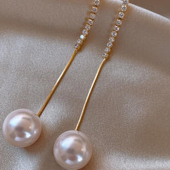 Tassel Earrings Net Celebrity Long Earrings for Women
